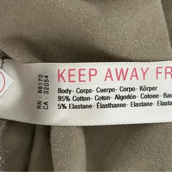 ☀️(A359) NEW Hot Shot Relaxed Sleeveless Top. Tan. Size: Medium - Picture 13 of 14